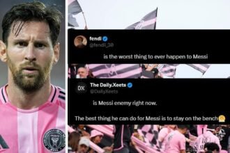 He is Messi enemy right now”, “The worst thing to ever happen to Messi