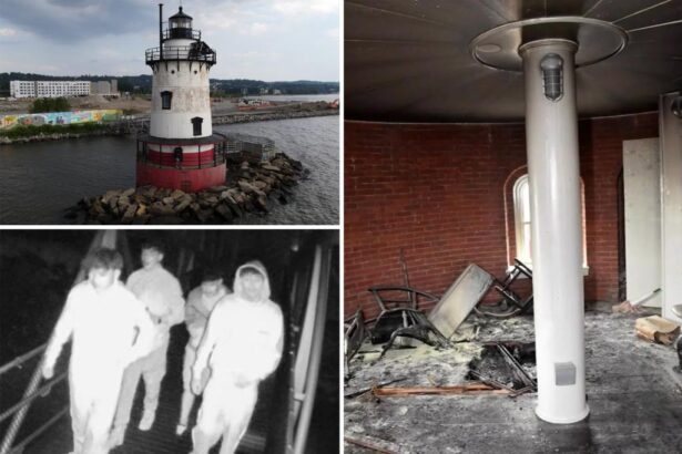 Historic Sleepy Hollow lighthouse gutted by arsonists one year after undergoing .4 million restoration: ‘Heartbreaking’