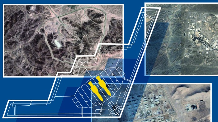 Iran’s three nuclear sites targeted by US bombers
