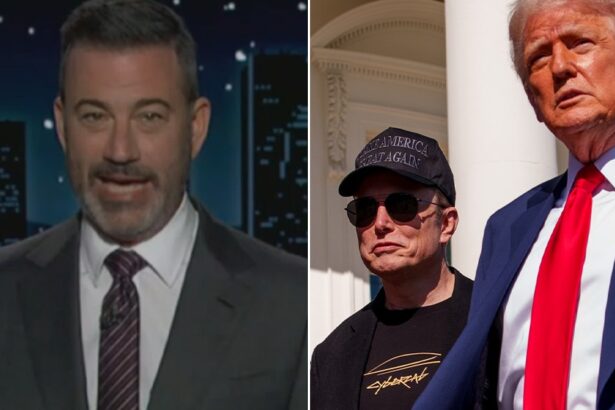Jimmy Kimmel Roasts Elon-Trump Going ‘Nuclear’ With Epstein Accusation