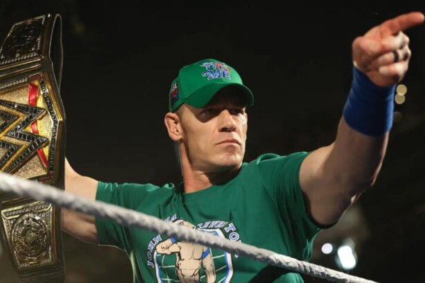 John Cena spotted hilariously breaking character on WWE TV