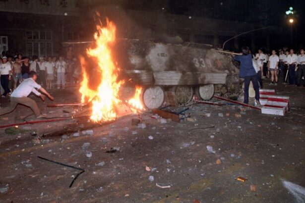 June 4, the Tiananmen Square Massacre
