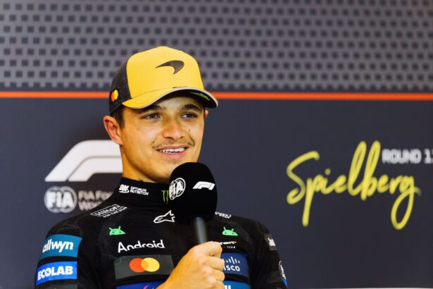 Lando Norris makes ominous confession after styling his way to a dominant F1 Austrian GP pole