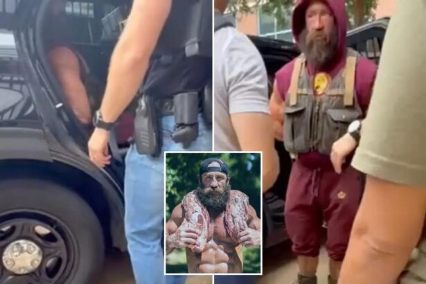 ‘Liver King’ arrested in Texas days after calling out Joe Rogan in unhinged posts