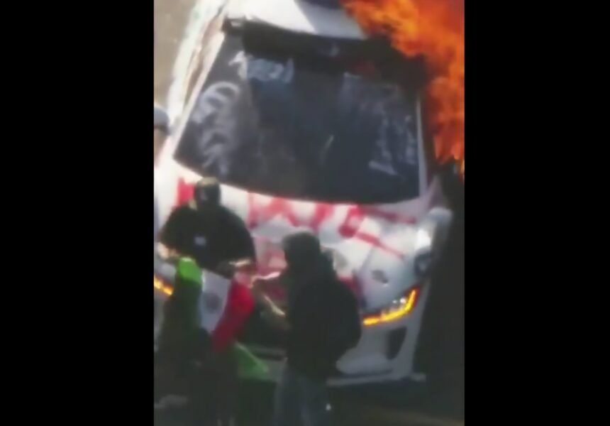 Los Angeles Rioters Set Fire to Waymo Self-Driving Vehicles |