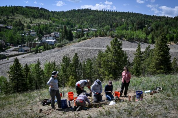 MSU Denver archaeology students dig at site of former brothels