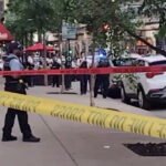 Man shot during fight outside River North pizzeria
