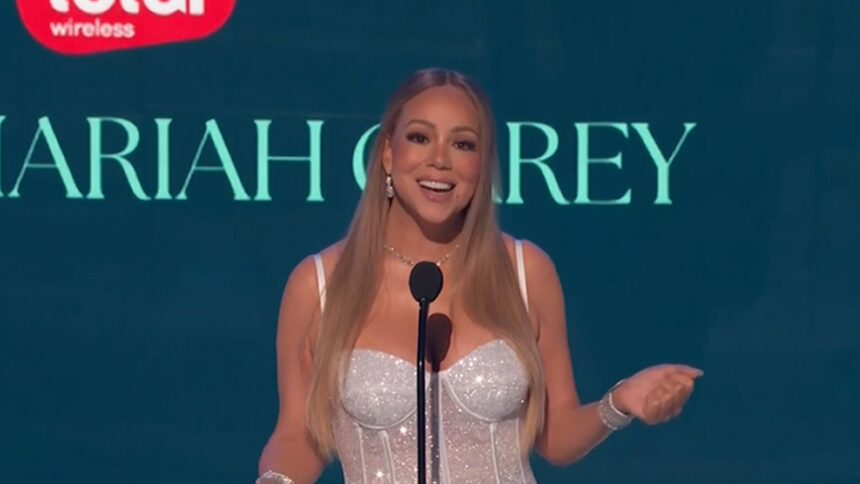 Mariah Carey Wins First BET Award, Revels in Her ‘Iconicness’