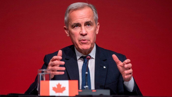 Mark Carney courts oil industry in bid to Trump-proof Canada’s economy
