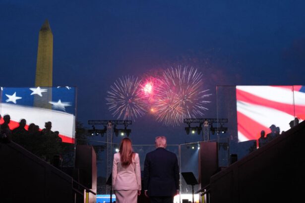 Military Parade Ends in Massive Fireworks Display