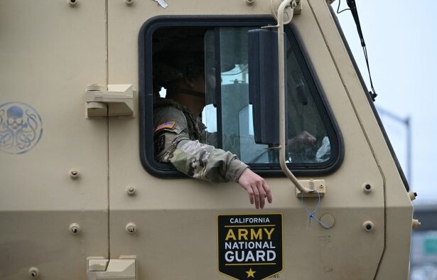 Military veterans object to Donald Trump’s intervention in Los Angeles