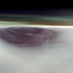 NASA Satellite Glimpses Giant Volcano Peeking Above The Clouds of Mars : ScienceAlert
