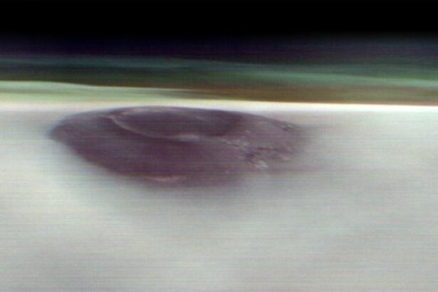 NASA Satellite Glimpses Giant Volcano Peeking Above The Clouds of Mars : ScienceAlert