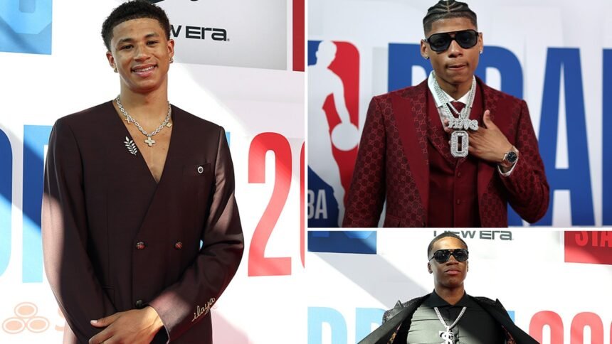 NBA Prospects Bring Bold Style to 2025 Draft