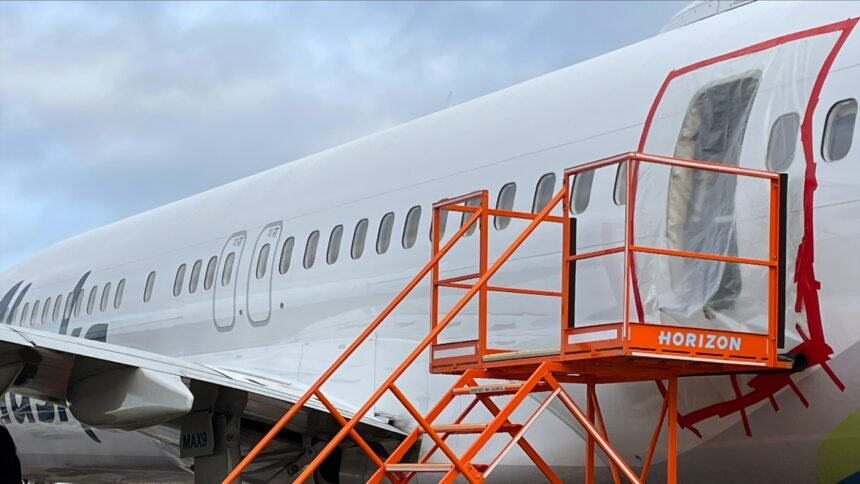 NTSB blames Boeing in 737 Max door plug blowout : NPR