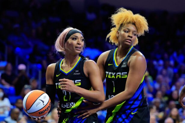 NaLyssa Smith bids tear-jerking goodbye to GF DiJonai Carrington after stunning trade