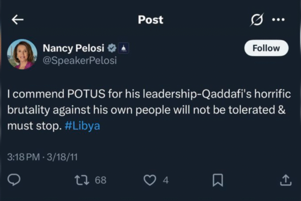 Nancy Pelosi Spits Bile at Trump After He Bombs Iranian Nuclear Sites – But Forgets What She Said When Obama Was Bombing Libya |