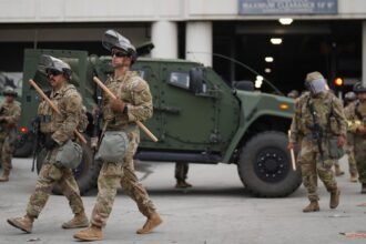 National Guard Troops Ordered To Los Angeles By Trump Find Quiet Streets And Few Protests