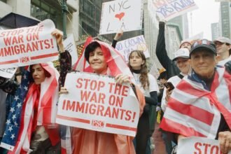On the Ground at New York’s No Kings Day March