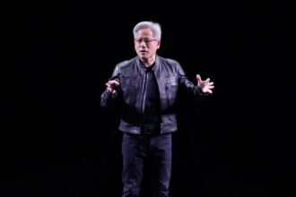 Nvidia stock jumps with record high in sight again