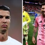 Palmeiras defender who vowed to celebrate like Cristiano Ronaldo infront of Lionel Messi ironically gets injured as Inter Miami score