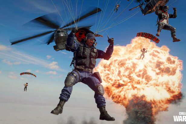 Parachute customization has been disabled in Warzone Season 4