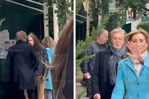 Paul McCartney Runs Into Steven Tyler in NYC, on Video