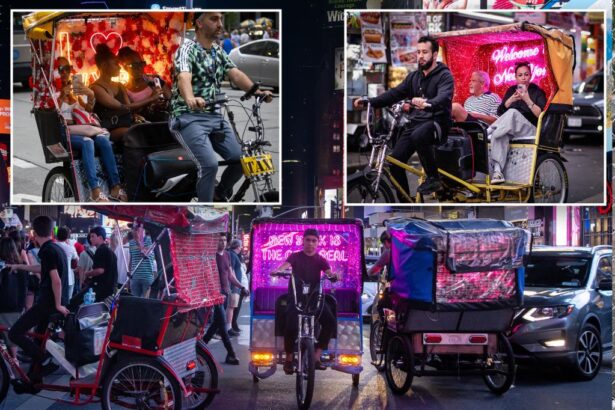 Pedicabs blasting music keep upsetting Broadway performances, cause chaos for Midtown drivers —as NYC pushes for theater ban