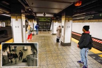 Perv with spy glasses records under NYC subway rider’s skirt, but undercover cops catch him in the act: police