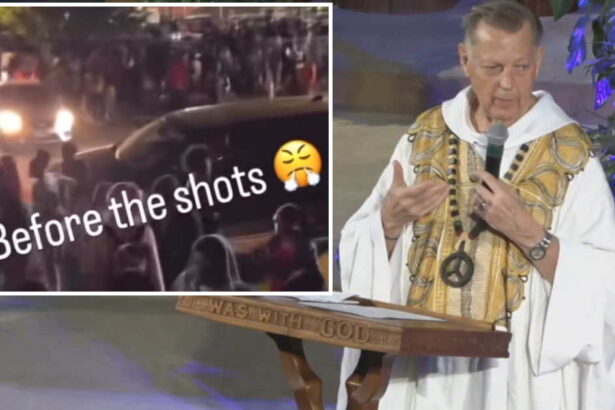 Pfleger praises Chicago police after 4 gunmen open fire on post-prom gathering outside church, injuring 7