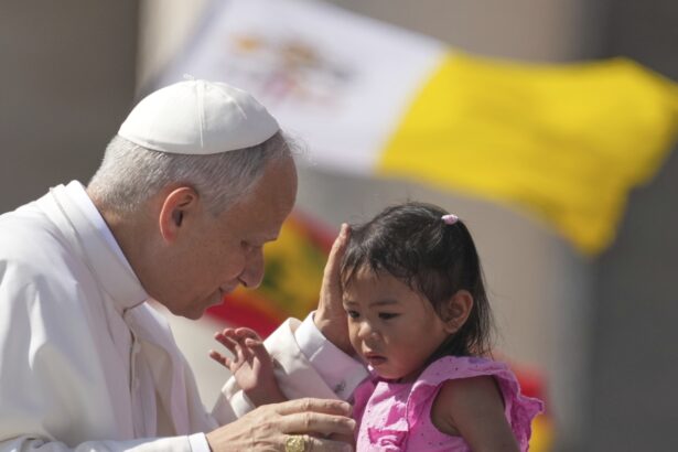 Pope Leo criticizes political nationalism and prays for reconciliation and dialogue : NPR