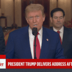President Trump Warns Iran in Live Address to Nation on Airstrikes