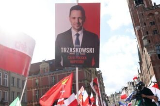 Pro-EU candidate takes narrow lead in Polish presidential election, exit poll says