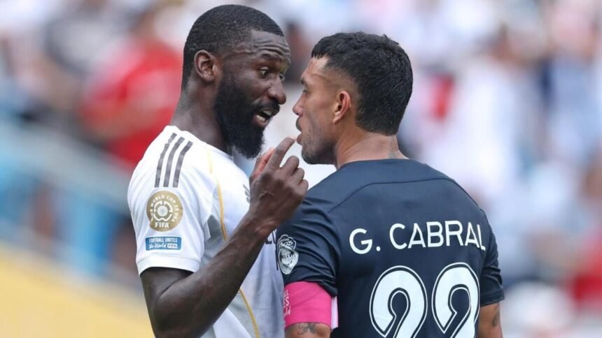 Real Madrid’s Antonio Rudiger alleges he was racially abused by Pachuca’s Gustavo Cabral