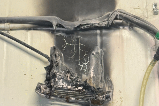 Recalled heater catches fire in cow shed