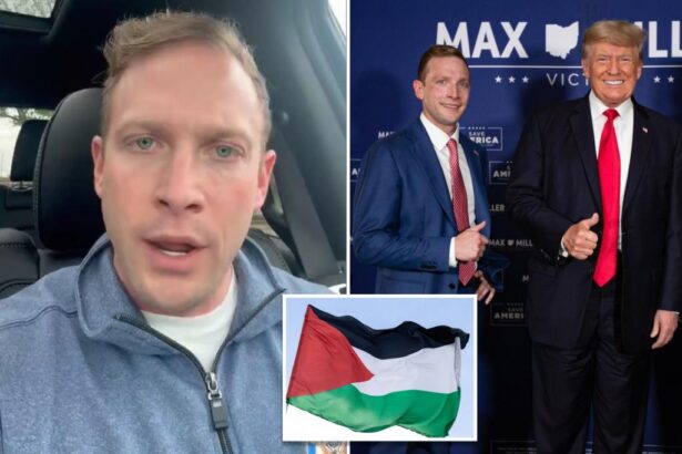 Rep Max Miller says he was ‘run off the road’ by a ‘deranged man’ with a Palestinian flag
