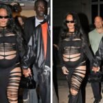 Rihanna and A$AP Rocky Bring Son Riot to Runway Show, Then Go Clubbing