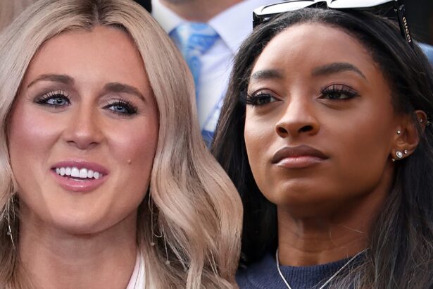 Riley Gaines Announces She’s Pregnant, Takes Jab at Simone Biles