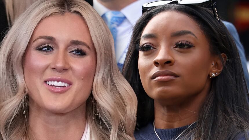 Riley Gaines Announces She’s Pregnant, Takes Jab at Simone Biles