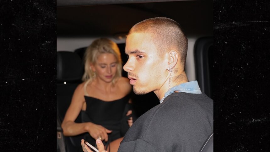 Romeo Beckham Fuels Dating Rumors With Caroline Daur After Kim Turnbull Split