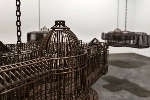 Roméo Mivekannin’s Cage-Like Sculptures of Museums Reframe the Colonial Past — Colossal