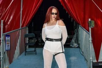 Rose Gray’s Summer Festival Style Is All ‘Spring Breakers’ Bikinis and Big, Big Boots