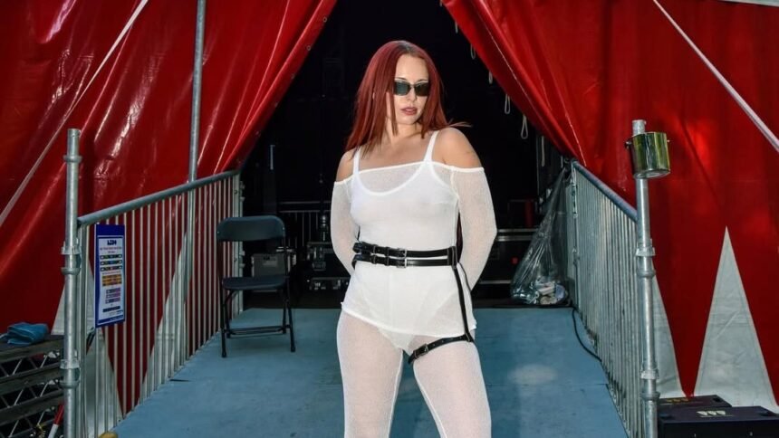 Rose Gray’s Summer Festival Style Is All ‘Spring Breakers’ Bikinis and Big, Big Boots
