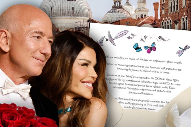 See Jeff Bezos and Lauren Sanchez’s Wedding Invitation