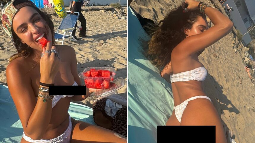 Sommer Ray’s Beach Picnic, Nothin’ but Toasty Buns and Watermelon!