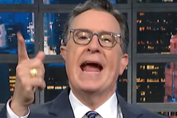 Stephen Colbert Spots 1 Word Trump’s Too ‘Embarrassed’ To Say