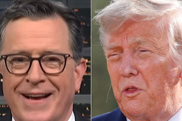 Stephen Colbert Spots Awkward Moment Between Trump And Melania