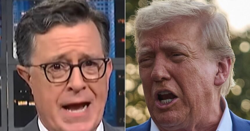 Stephen Colbert Spots Exact Moment Trump Was ‘So Projecting’