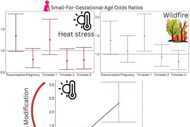 Study links wildfire smoke exposure and heat stress to adverse birth outcomes