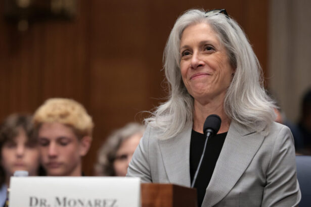 Susan Monarez backs vaccines at Senate hearing to lead CDC